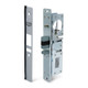 1-1/8in - Left- Deadlatch Lock W/Strip - DLA04 1-1/8in - Left- Deadlatch Lock W/Strip - DLA04